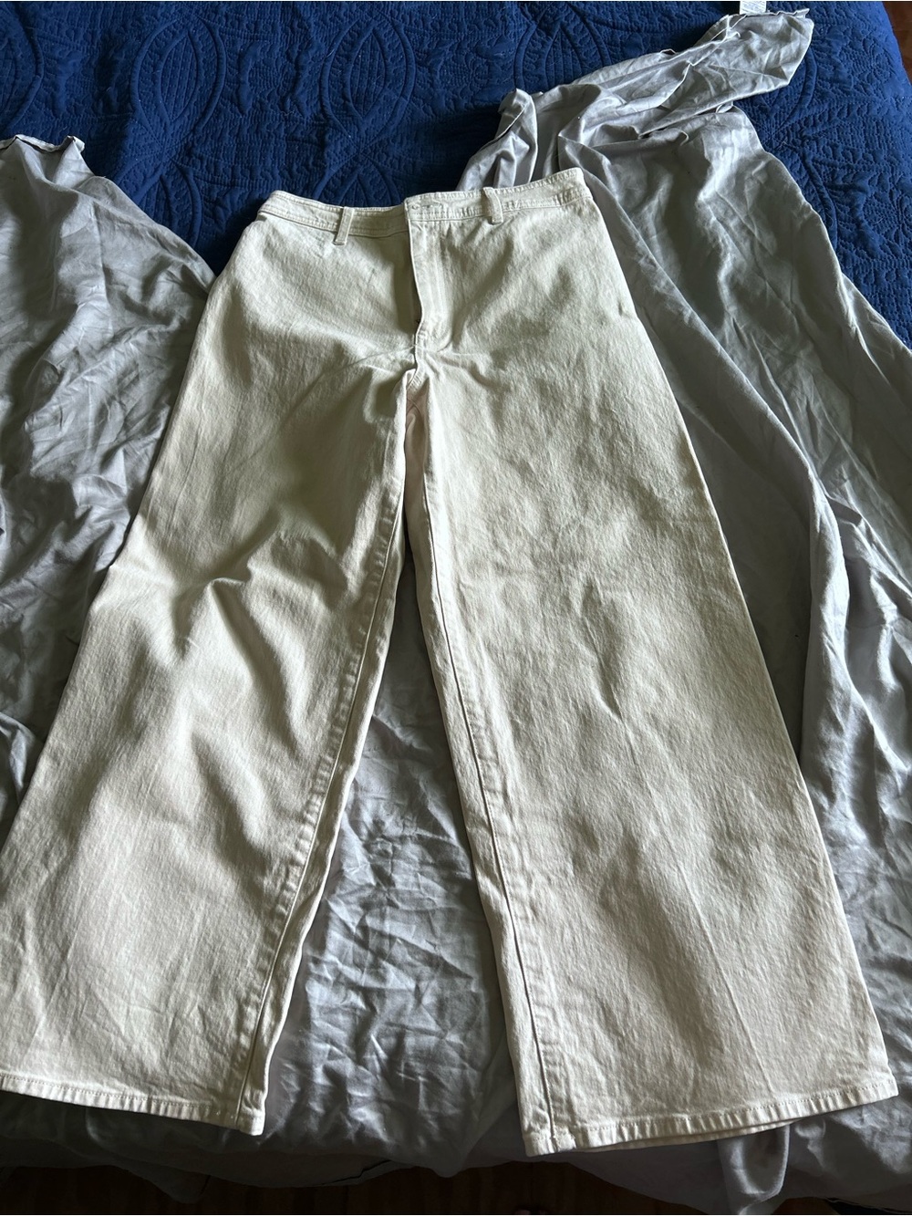 Universal Thread Wide-Leg in Off-White